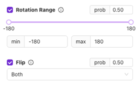 Geometric Augmentation settings