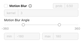 Motion Simulation settings