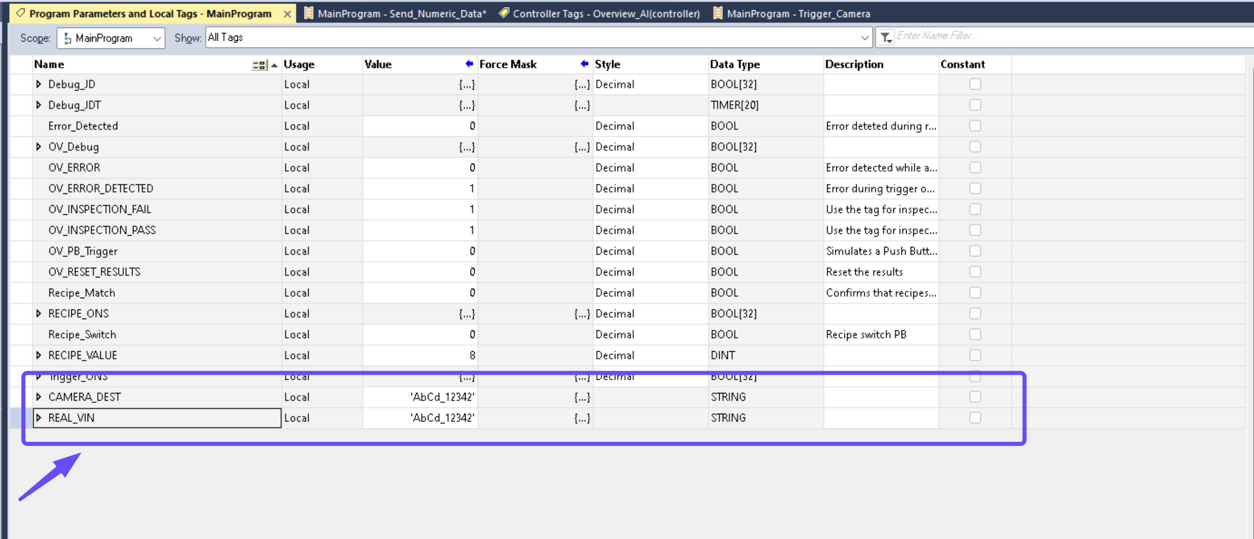 Custom Data Tags