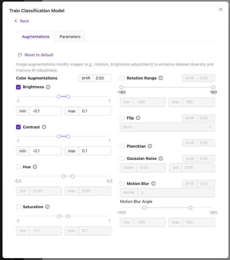 Advanced Settings