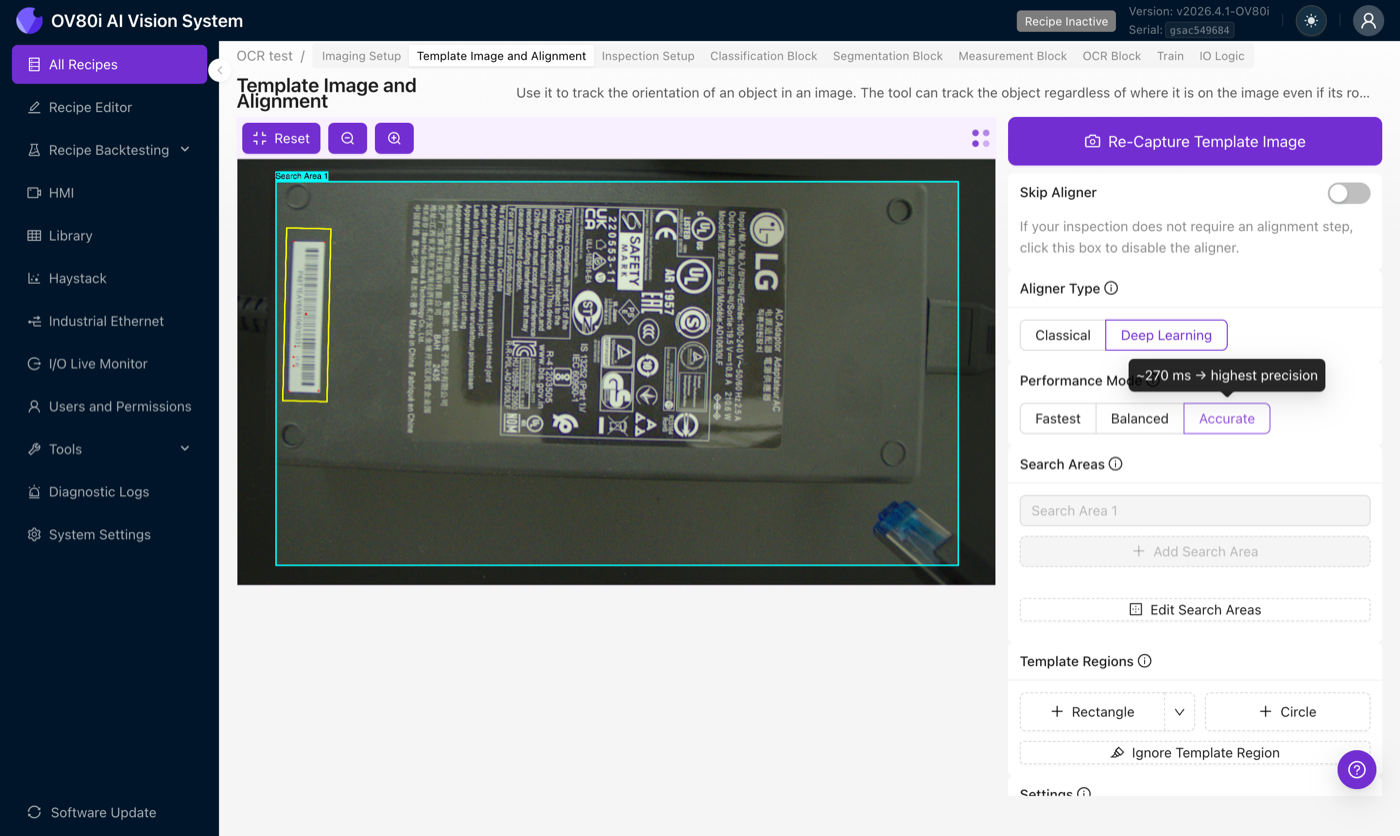 Modo preciso, mayor precisión a ~270 ms