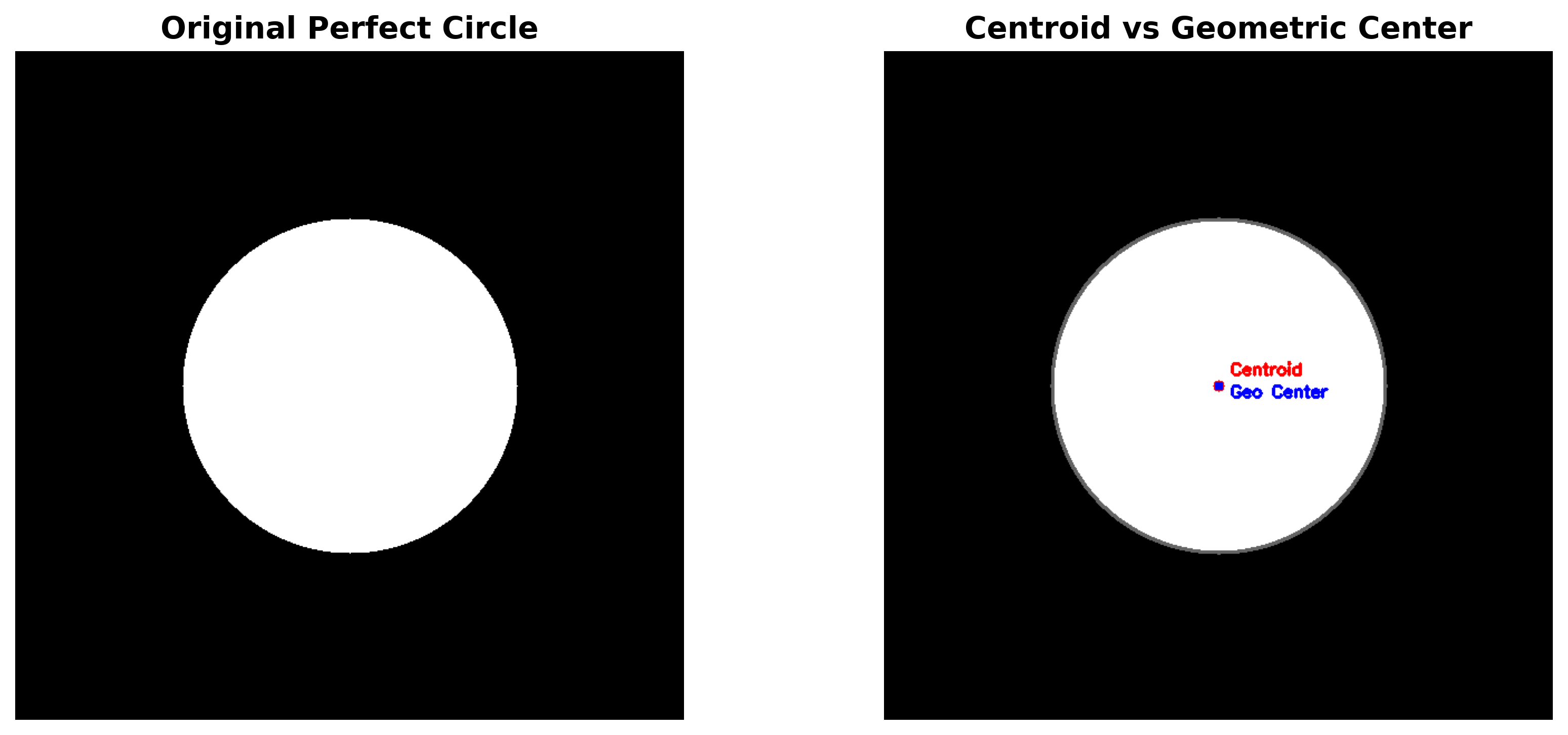 Centroid Analysis - Circle
