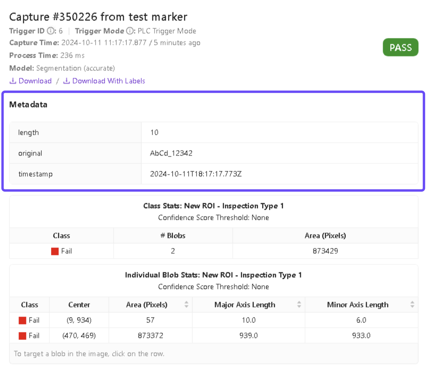 帶後設資料的影象捕獲
