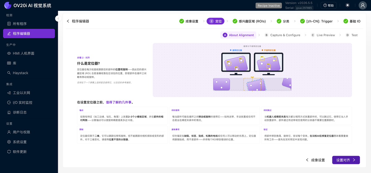 關於對齊概念選項卡